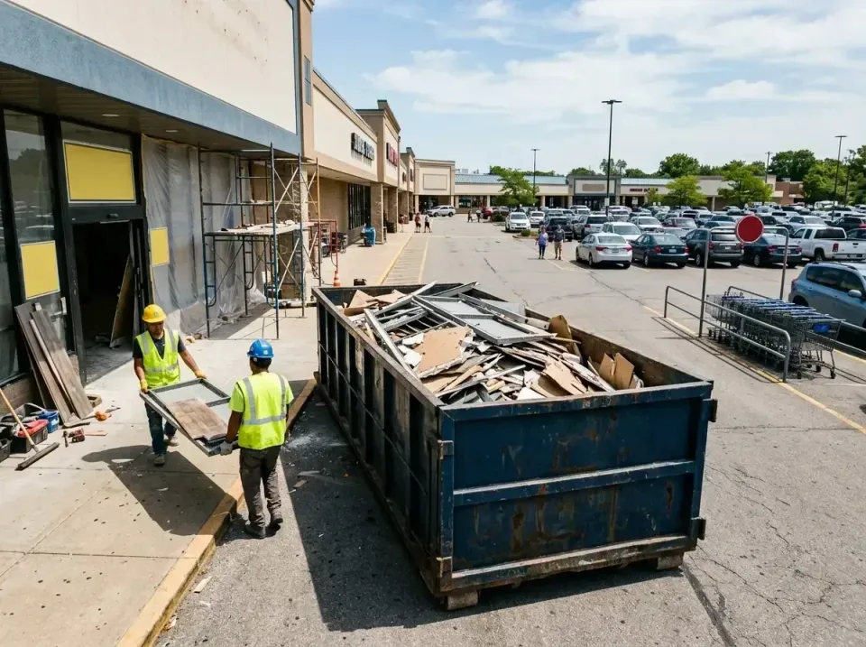 retail-store-renovation-debris-003 — frequently asked questions, Roll-off Dumpster Rentals in Copper Canyon, TX